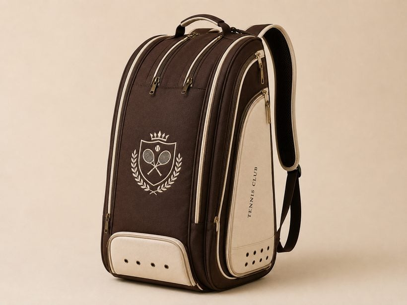Custom thermal pro racquet bag with logo