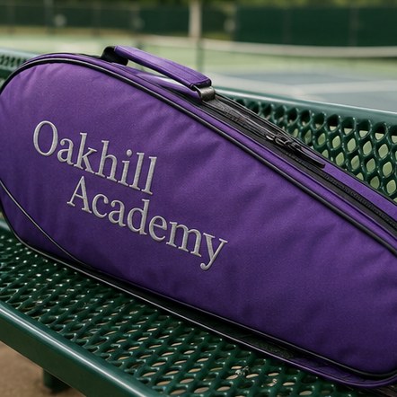 Customized tennis bags for clubs and academies
