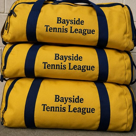Customized tennis bags for teams and leagues