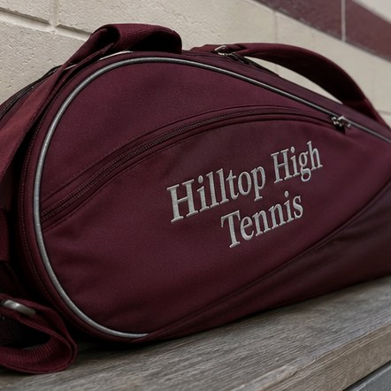 Custom tennis bags for clubs and academies
